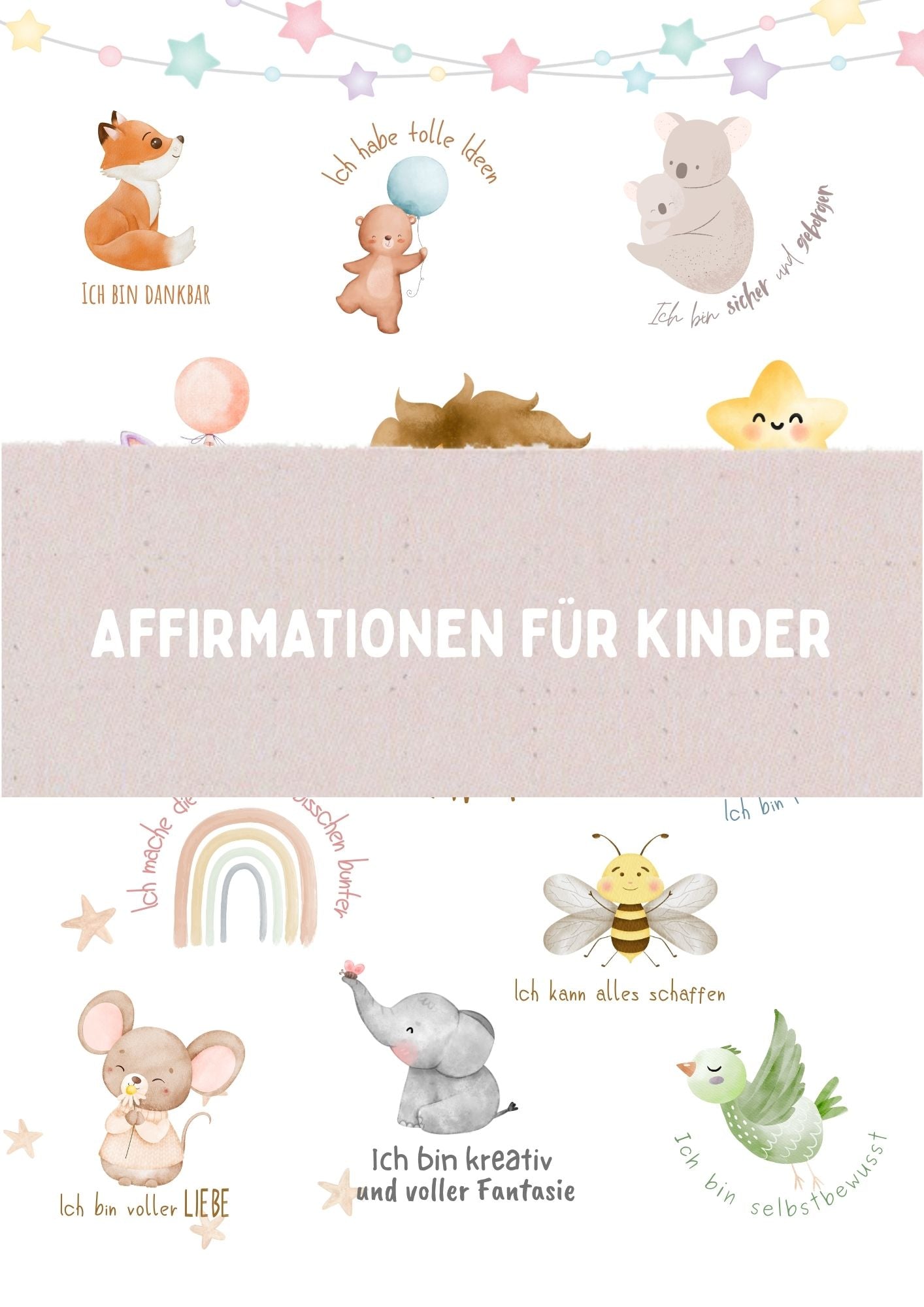 Affirmationen für Kinder – Digitaler Download (PDF)