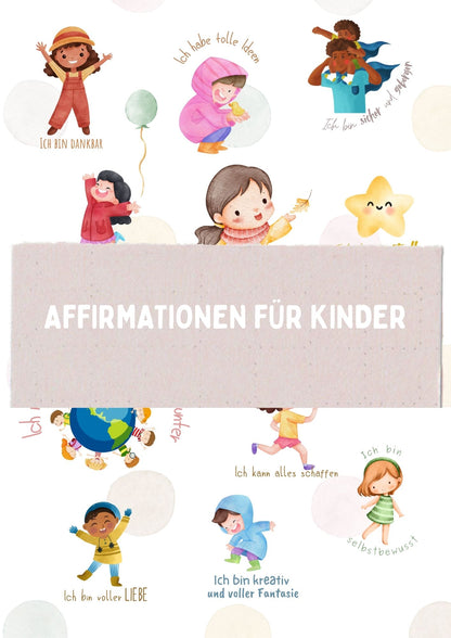 Affirmationen für Kinder – Digitaler Download (PDF)