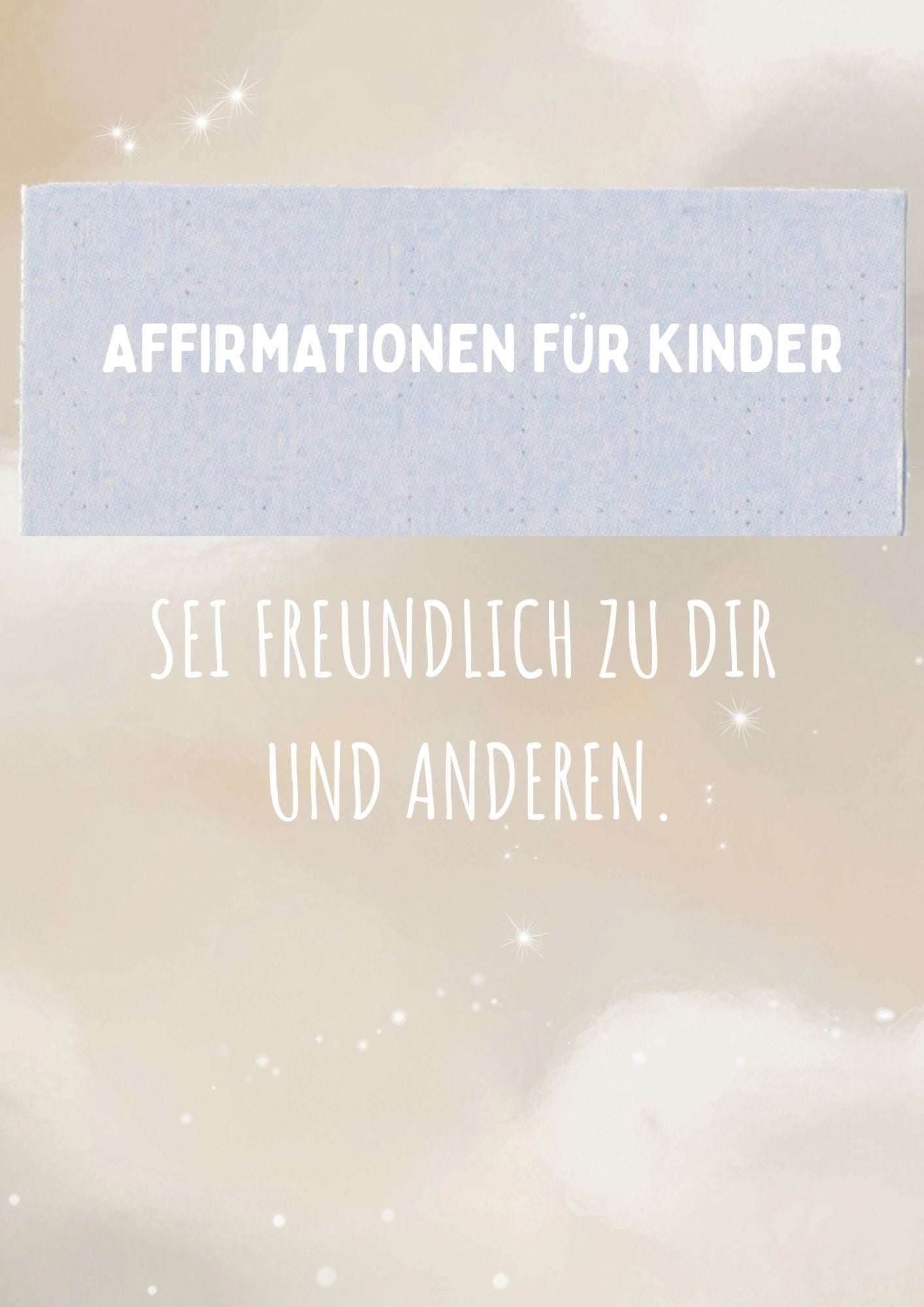 Affirmationen für Kinder – Digitaler Download (PDF)