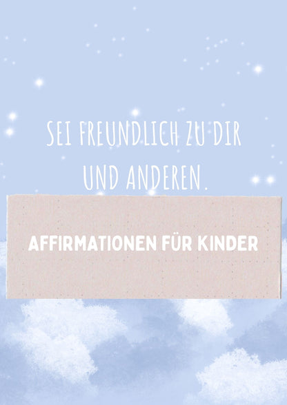 Affirmationen für Kinder – Digitaler Download (PDF)