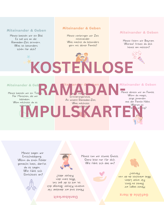 Kostenlose Ramadan-Impulskarten für Kinder DIGITAL