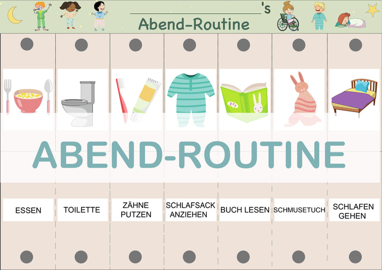 Abend-Routine (Digitales Produkt)